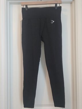 Gymshark Kids Black High-Waist Active Leggings